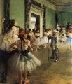 clase de baile Impresionismo bailarín de ballet Edgar Degas